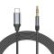 Tech-Protect Tech-Protect 1m USB-C - AUX Ljudadapter UltraBoost Svart