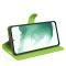  Samsung Galaxy S23 Plus Fodral Litchi Läder Grön