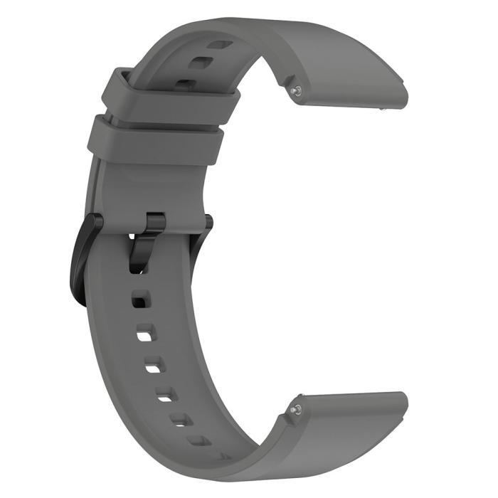 Bild 5,  Silikon Armband Smartwatch (22 mm) Grå