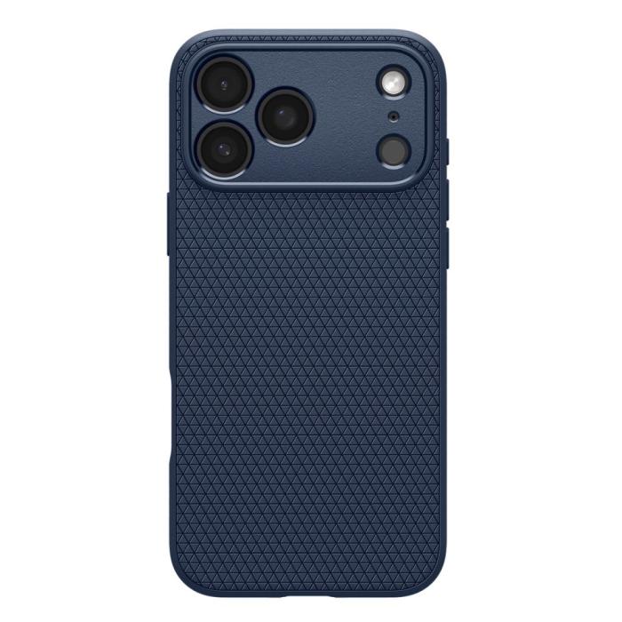 Bild 2, Spigen Spigen iPhone 17 Pro Skal Liquid Air Navy Blue