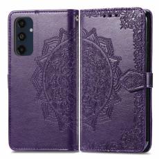  Samsung Galaxy A16 Fodral Med Mandala Tryck Lila