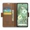 CASEME CASEME Google Pixel 8A Fodral Läder RFID Brun