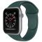 ColorPop Apple Watch 38/40/41/42 mm Silikon Armband (M/L) Mörk Grön