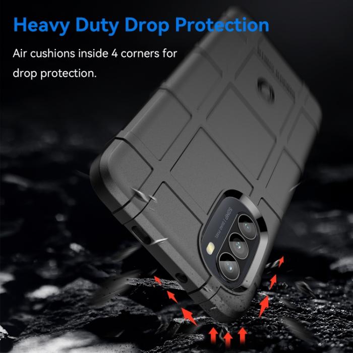 Bild 3,  Motorola Moto G52/G82 Skal Robust Svart