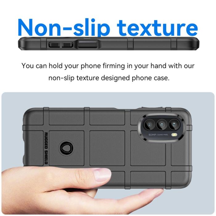 Bild 4,  Motorola Moto G52/G82 Skal Robust Svart