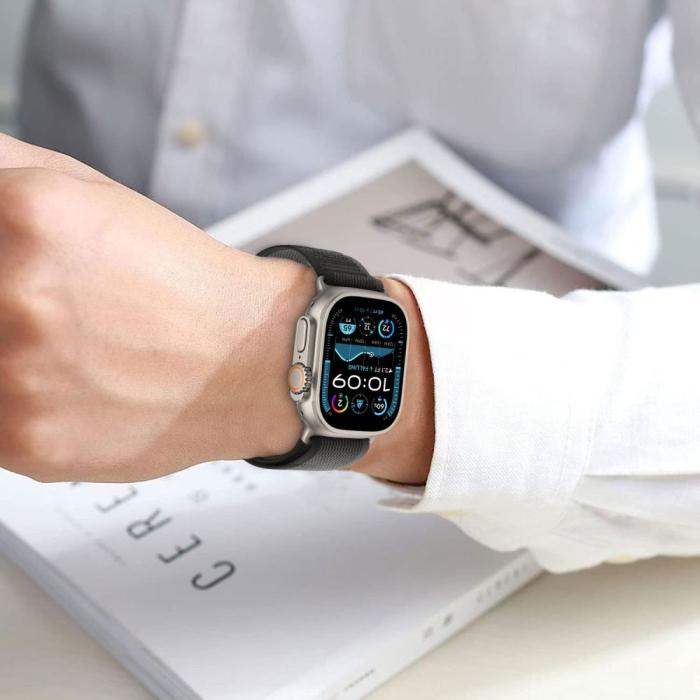Bild 5, Tech-Protect Tech-Protect Apple Watch 42/44/45/46/49mm Armband Nylon Stripe