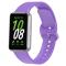  Samsung Galaxy Watch Fit 3 Skal / Armband Silikon Lila