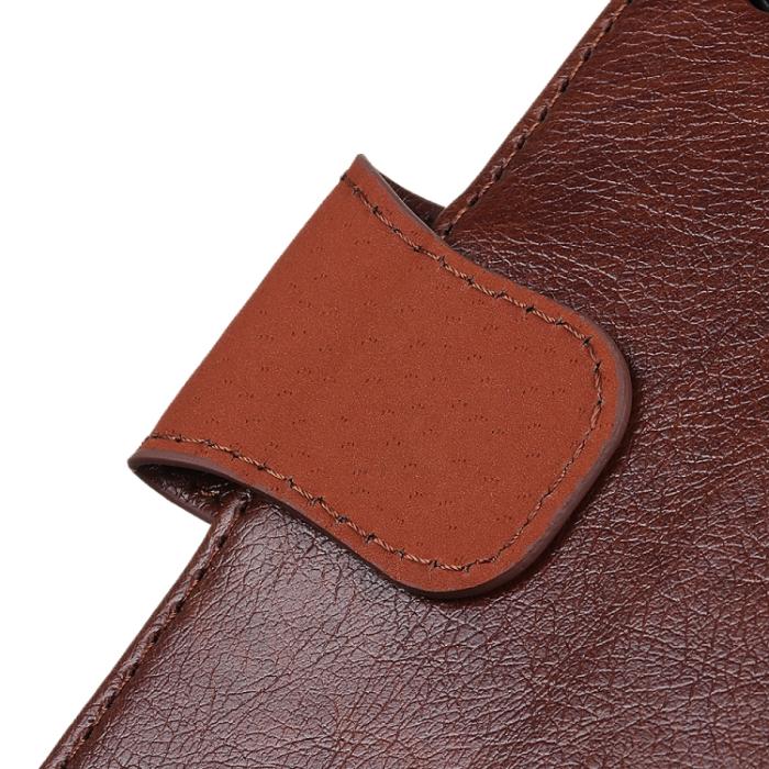 Bild 6,  Samsung Galaxy A13 4G Fodral Nappa Läder Brun