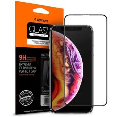 Spigen Spigen iPhone 11 Pro X / Xs Sk&auml;rmskydd Glass FC H&auml;rdat Glas