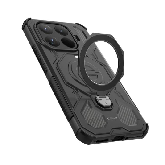 Bild 5, Tech-Protect Tech-Protect Xiaomi 15T Pro Skal MagSafe TacticStand Matt Svart