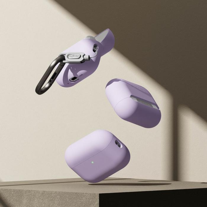 Bild 4, Ringke Ringke AirPods Pro 3 Skal Silikon Ljus Lila