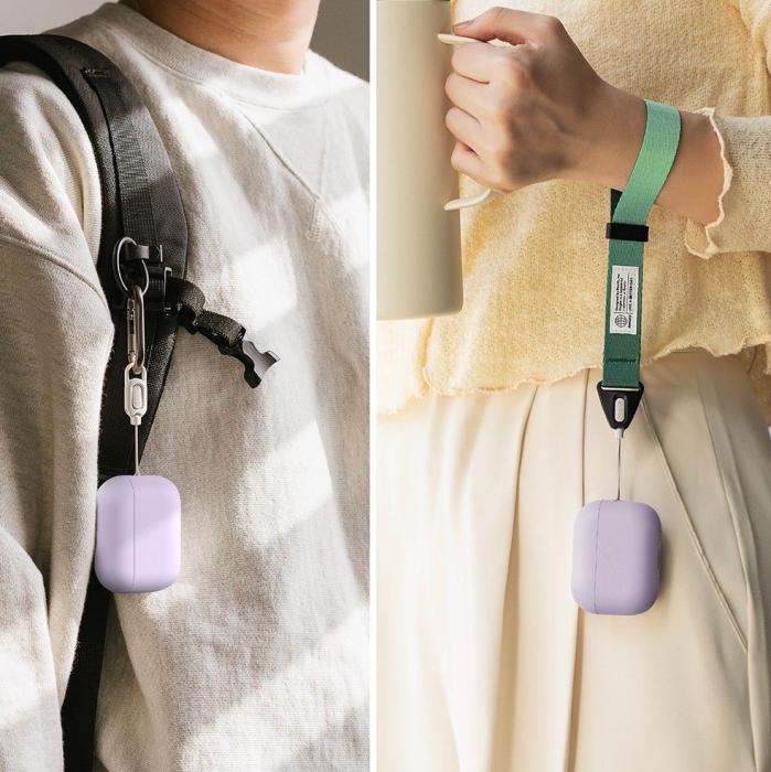Bild 5, Ringke Ringke AirPods Pro 3 Skal Silikon Ljus Lila
