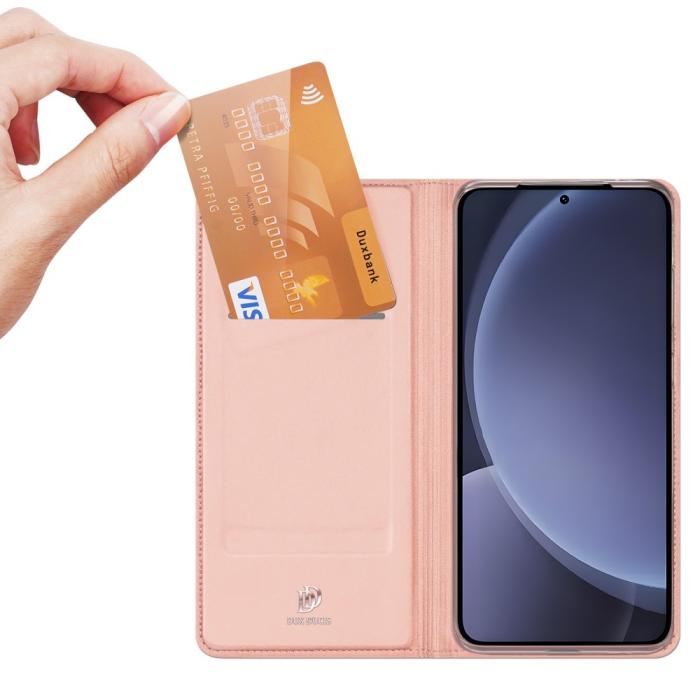 Bild 2, DUX DUCIS DUX DUCIS Samsung Galaxy S25 Plus Fodral Skin Pro Roséguld
