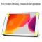  iPad 10.2 2019/2020/2021 Fodral Tri-Fold Vit