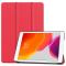  iPad 10.2 2019/2020/2021 Fodral Tri-Fold Röd