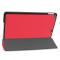  iPad 10.2 2019/2020/2021 Fodral Tri-Fold Röd