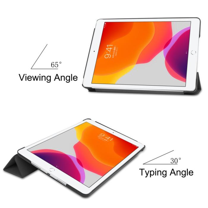 Bild 3,  iPad 10.2 2019/2020/2021 Fodral Tri-Fold Svart
