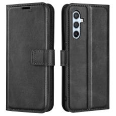  Samsung Galaxy A54 5G Fodral L&auml;der Svart