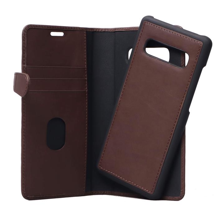 Bild 3, Buffalo Buffalo Samsung Galaxy S10 Plus Fodral 2in1 Äkta Läder Brun