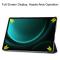  Galaxy Tab S9 FE Plus Fodral Tri-Fold Läder Dont Touch