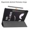  Galaxy Tab S9 FE Plus Fodral Tri-Fold Läder Dont Touch