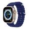 DUX DUCIS DUX DUCIS Apple Watch 42/44/45/46/49 mm Armband Wave Design Blå
