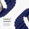 DUX DUCIS DUX DUCIS Apple Watch 42/44/45/46/49 mm Armband Wave Design Blå