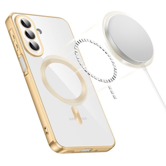 Bild 5, Tech-Protect Tech-Protect Galaxy A27 5G Skal MagSafe MagFlex Shiny Gold