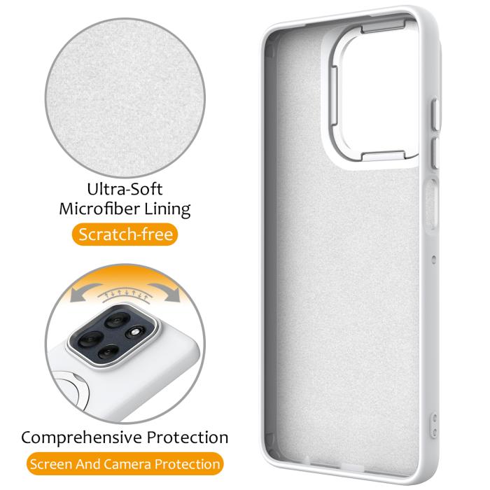 Bild 3,  Motorola Edge 60/60 Fusion Skal MagSafe Kickstand Hybrid Vit