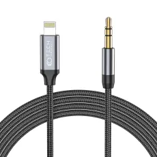 Tech-Protect Tech-Protect 1m Lightning - AUX Ljudadapter UltraBoost Svart
