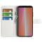  Sony Xperia 5 V Fodral Litchi Textur Vit