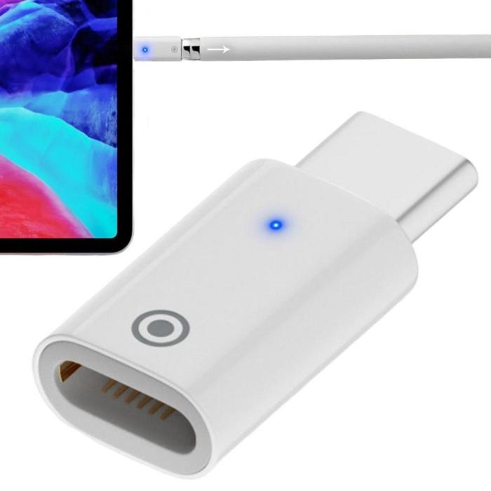 Bild 3,  Lightning Hona - USB-C Hane Adapter För Apple Pencil 1st Gen