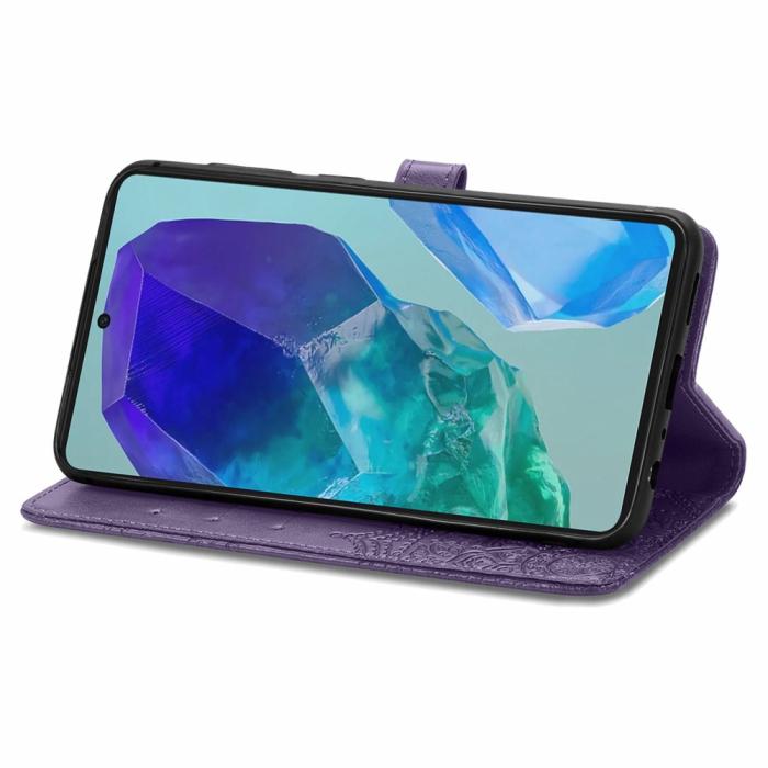 Bild 3,  Samsung Galaxy A16 Fodral Med Mandala Tryck Lila