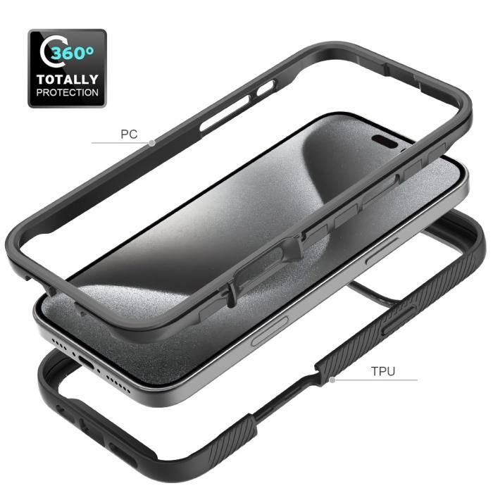 Bild 4,  iPhone 16 Pro Max Skal Hybrid Defence Svart