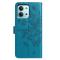  Xiaomi Redmi 15C Fodral Fjäril Tryck Blå