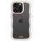 holdit holdit iPhone 15 Pro Skal Wavy Light Beige Transparent