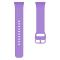  Samsung Galaxy Watch Fit 3 Skal / Armband Silikon Lila