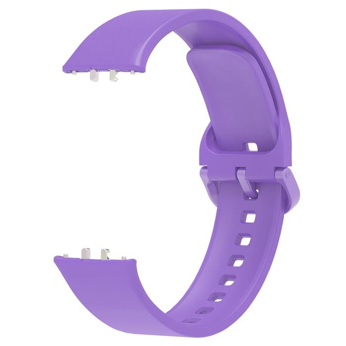 Bild 3,  Samsung Galaxy Watch Fit 3 Skal / Armband Silikon Lila