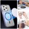 ColorPop ColorPop iPhone 15 Pro Skal CH MagSafe Transparent/Röd