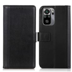  Xiaomi Redmi Note 10S - L&auml;der Fodral - Svart