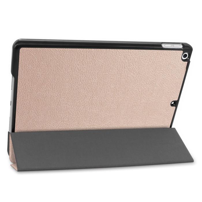 Bild 5,  iPad 10.2 2019/2020/2021 Fodral Tri-Fold Guld