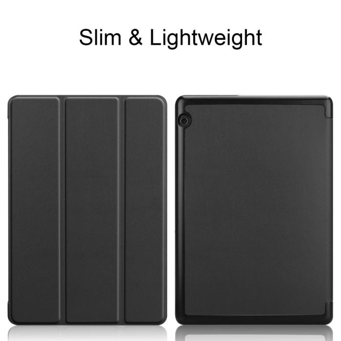 Bild 2,  Huawei MediaPad T5 10 - Tri-Fold Fodral - Svart