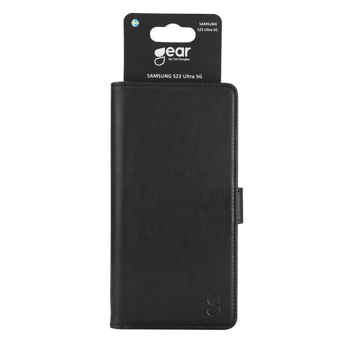 Bild 2, Gear GEAR Samsung Galaxy S23 Ultra Fodral Läder Svart