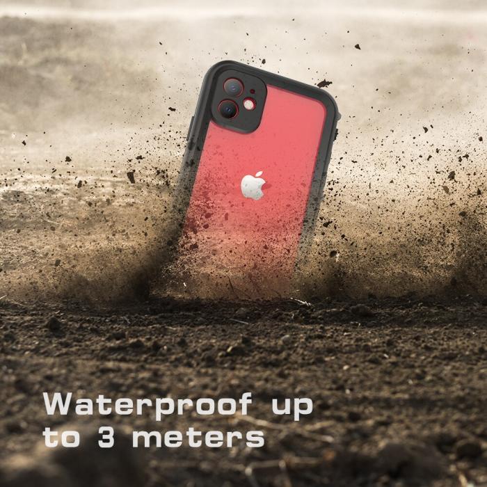 Bild 5, REDPEPPER REDPEPPER iPhone 11 Skal 360 Vattentätt IP68 Svart