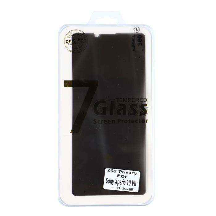 Bild 5,  Sony Xperia 10 VII Skärmskydd Härdat Glas Privacy