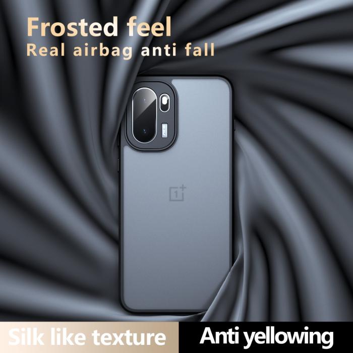 Bild 4,  OnePlus 15R Skal Hybrid Matt Transparent / Svart