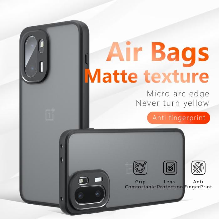 Bild 5,  OnePlus 15R Skal Hybrid Matt Transparent / Svart