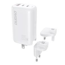 DUDAO Dudao 65W GaN 3in1 Reseadapter Laddare PD QC Vit