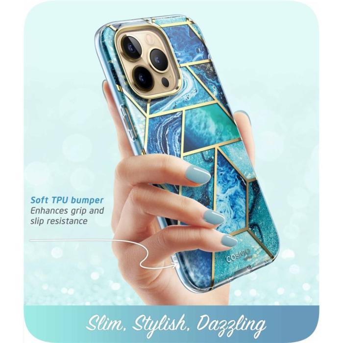 Bild 3, Supcase Supcase iPhone 14 Pro Max Skal Cosmo Ocean Blue