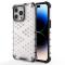  iPhone 14 Pro Skal Shockproof Honeycomb Vit